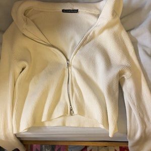 brandy cropped sweatshirt